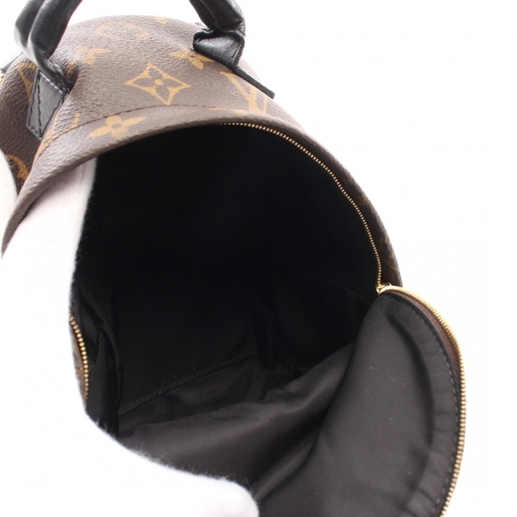 Louis Vuitton Backpack Mini Monogram Rucksack Brown Black - Picture 2 of 5